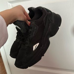 Black Adidas Falcon Sneaker